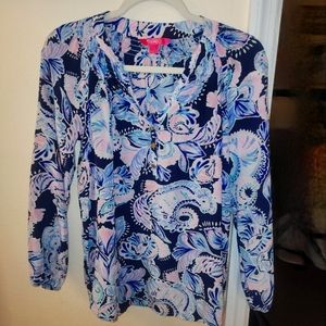 EUC Lilly Pulitzer Elsa Top